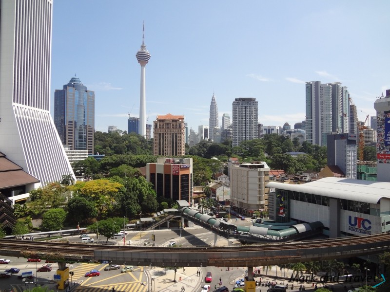 Widok na Kuala Lumpur