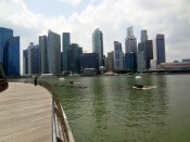 SIN widok na CBD z Marina Bay