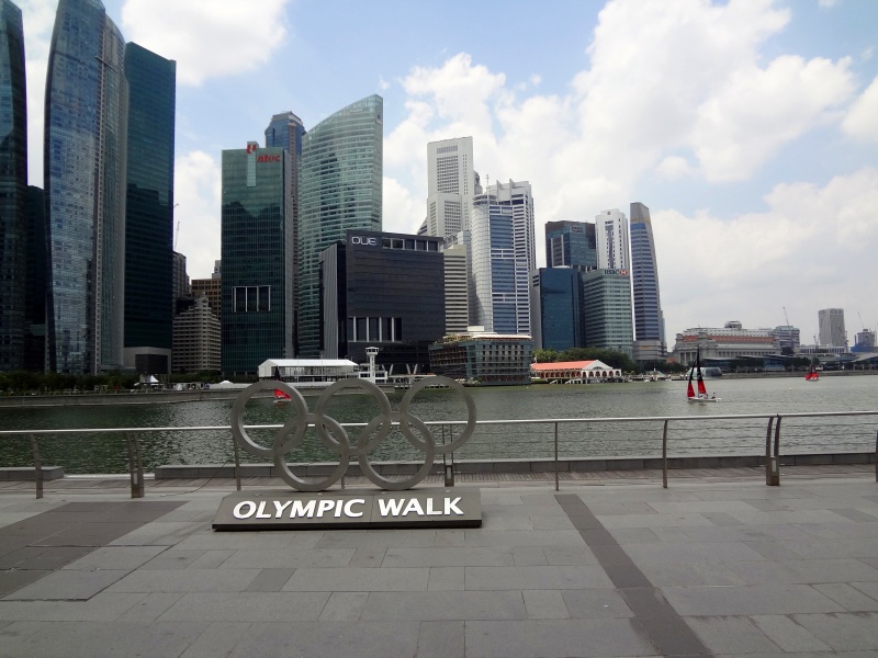 SIN Marina Bay Olympic Walk