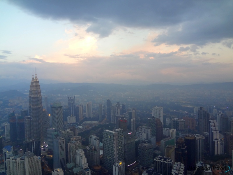 Kuala Lumpur widok na centrum