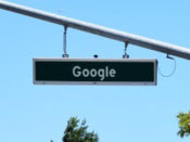 Google sign 250px